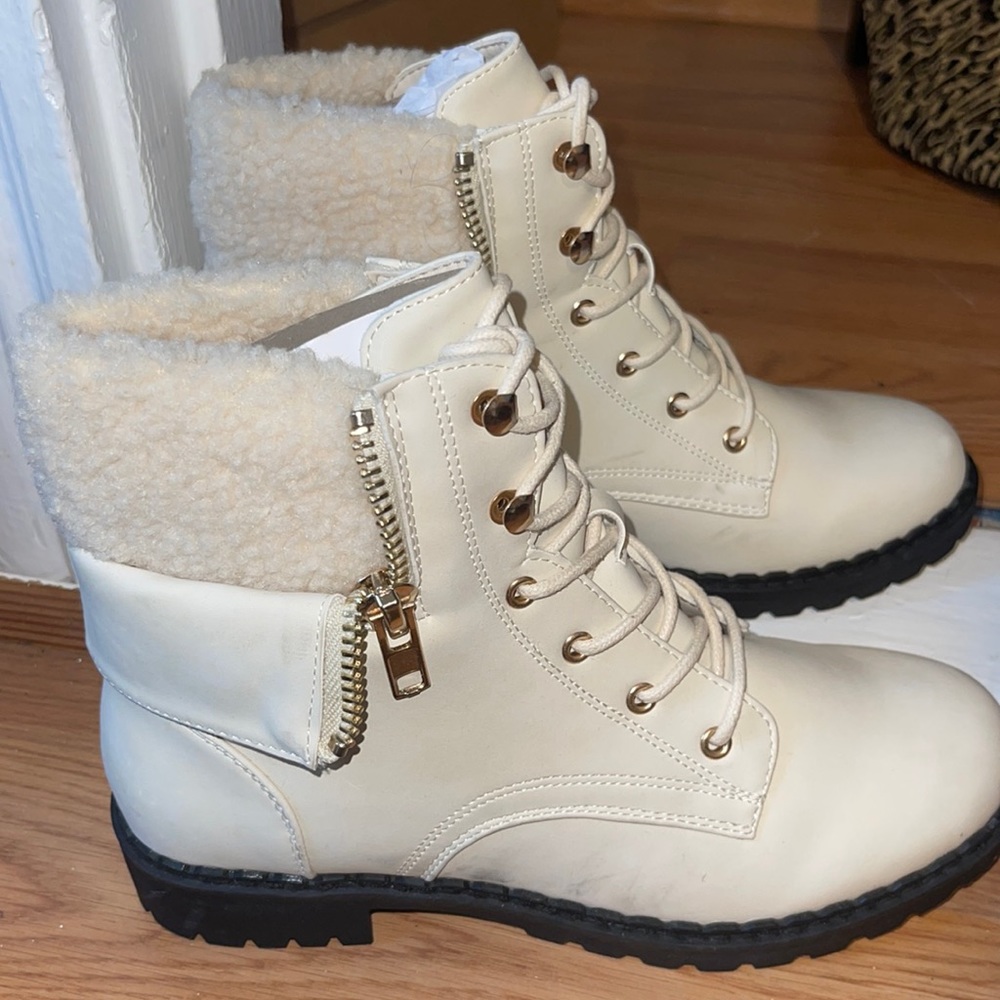 White boots